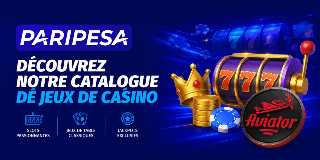 Catalogue de jeux de PariPesa casino